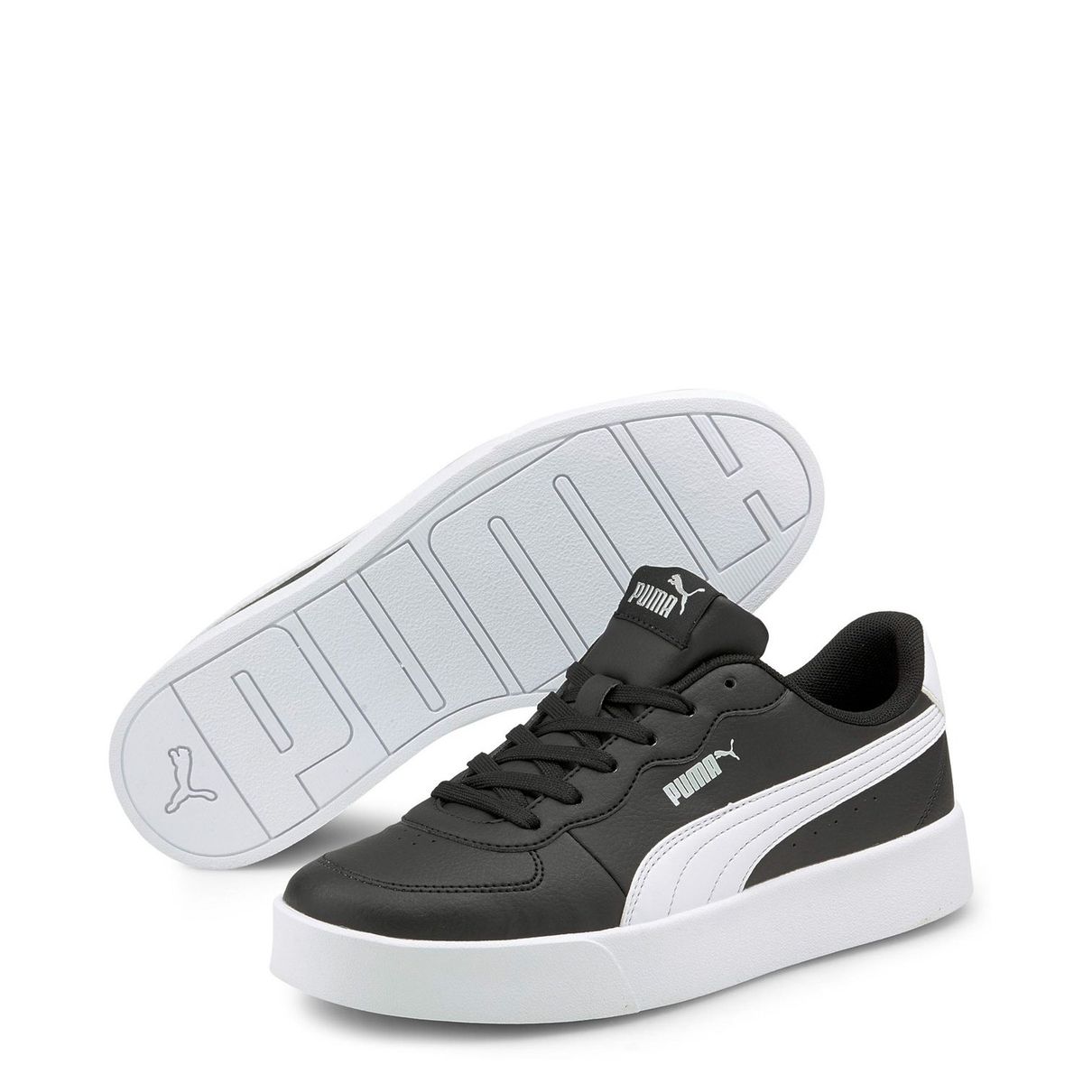 PUMA - Skye Clean Zapatilla Urbana Mujer Negro Puma