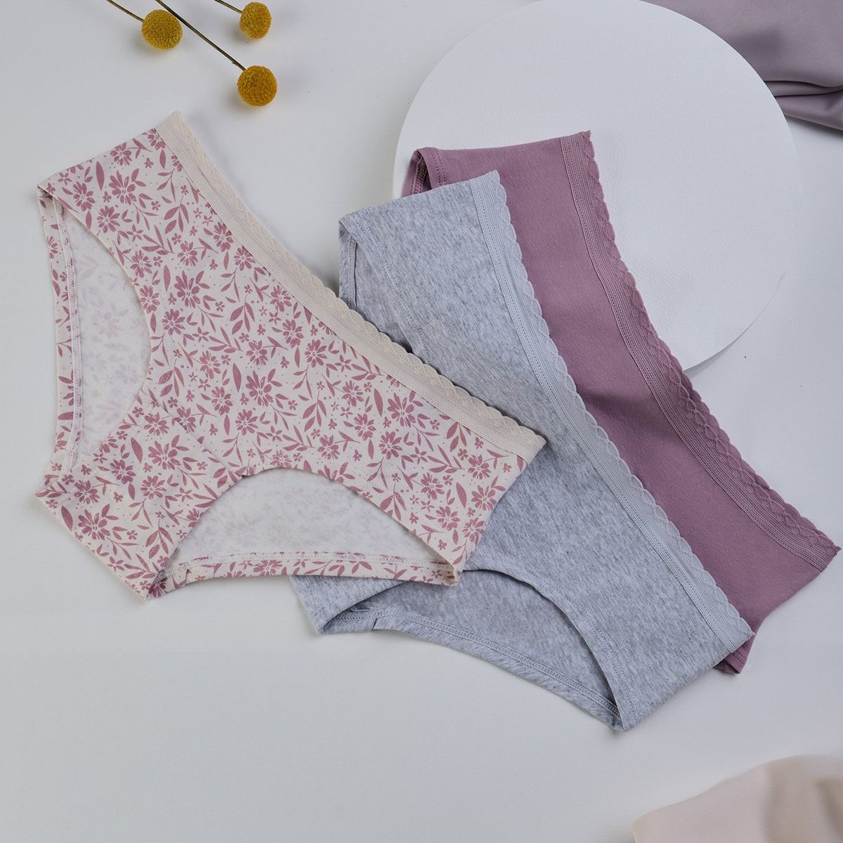 INTIME - Pack de 3 Pantaletas Mujer Intime