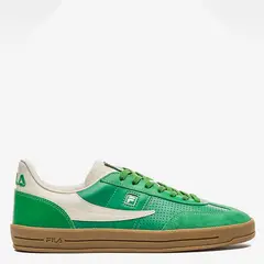 FILA - Fx Court 70 Vintage Zapatilla Urbana Hombre Verde