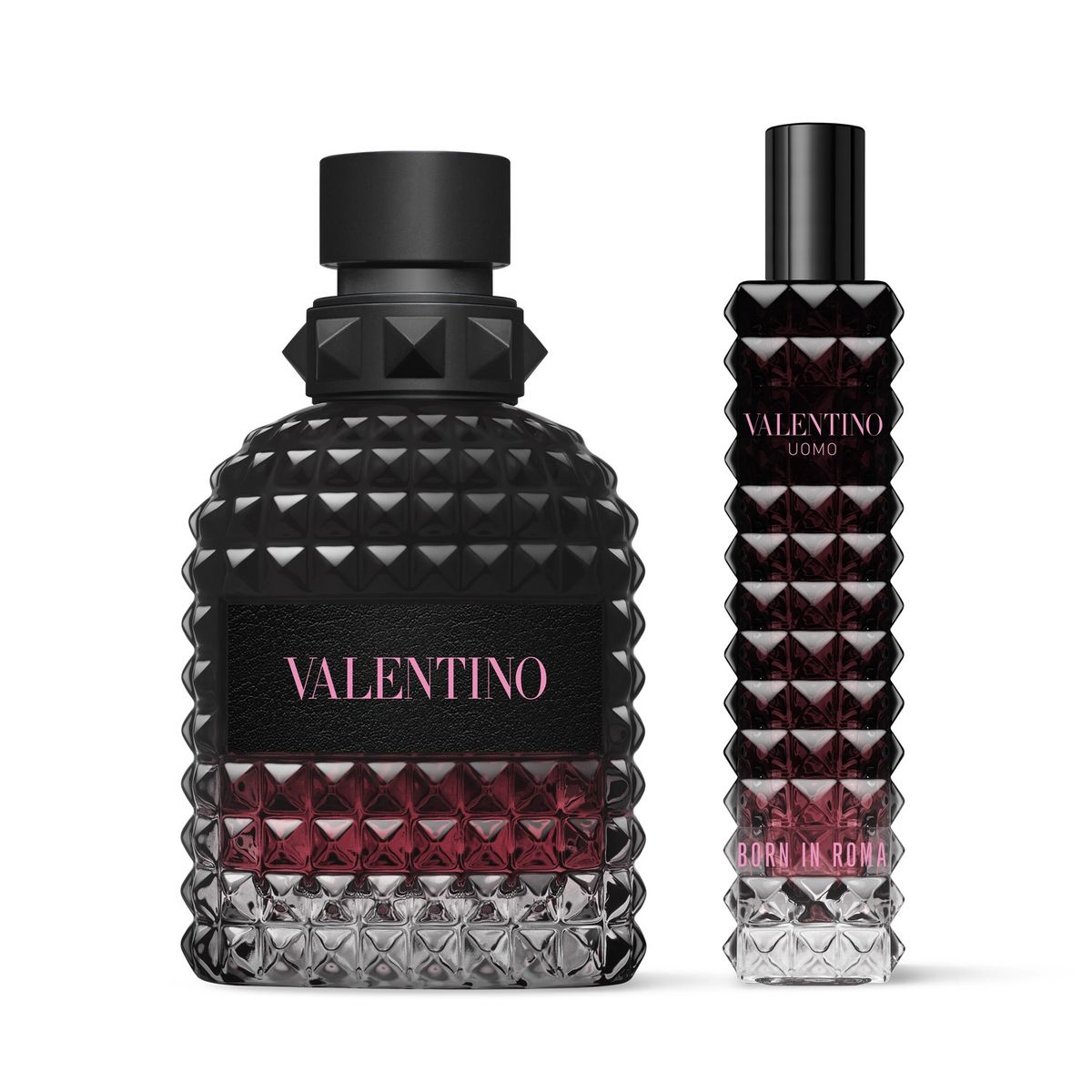 VALENTINO - Set Perfume Hombre Born In Roma Intense Uomo Eau de Parfum 50ml + 15ml Valentino