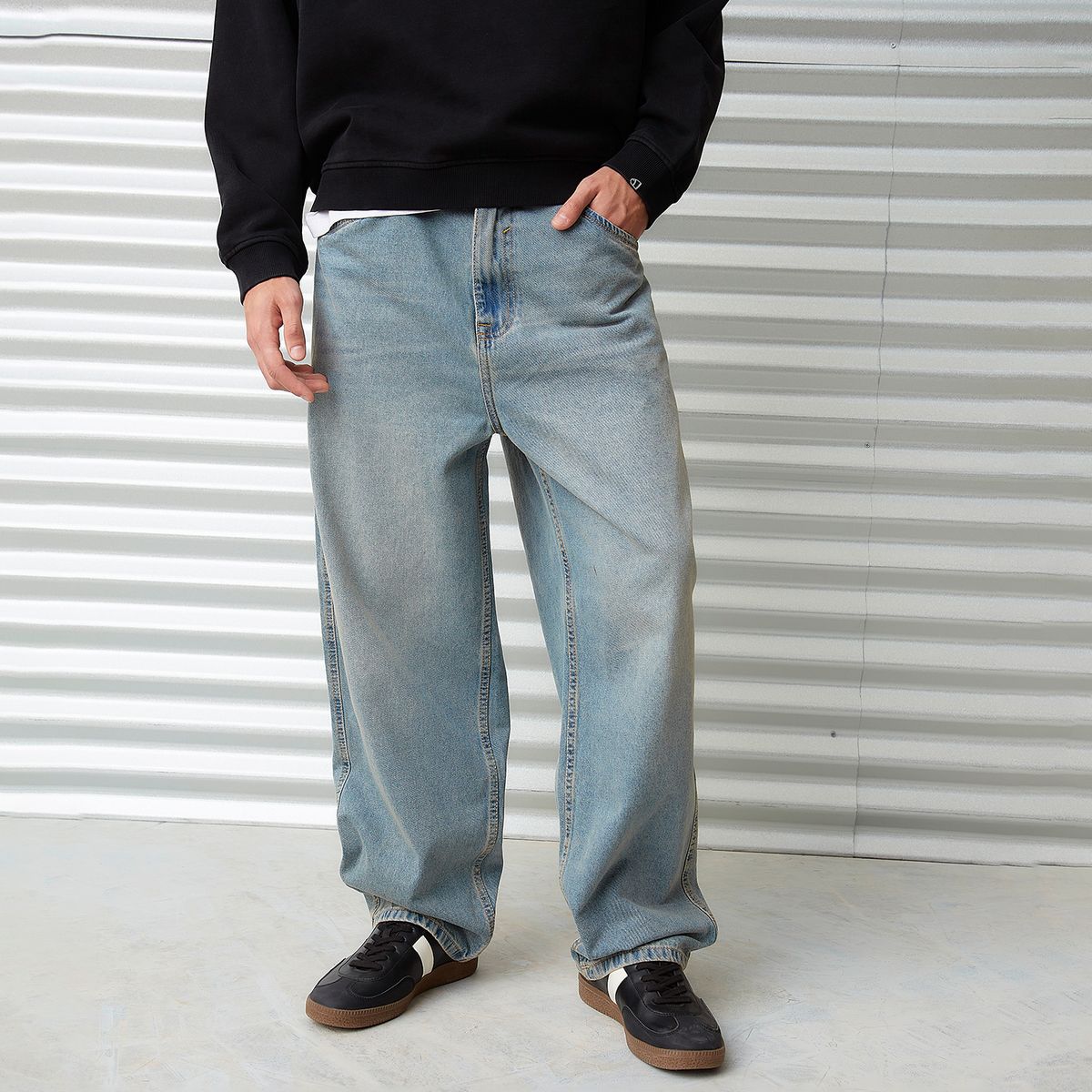AMERICANINO - Jeans Baggy Hombre Americanino