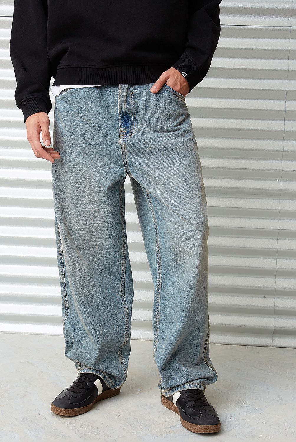 AMERICANINO - Jeans Baggy Hombre Americanino