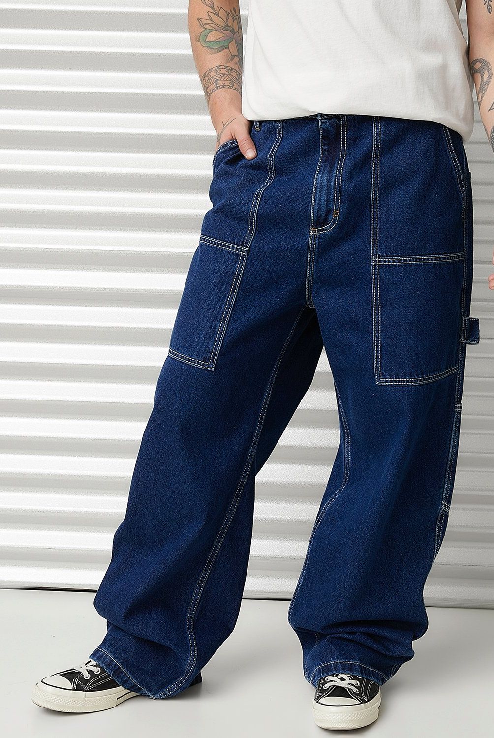 AMERICANINO - Jeans Carpintero Loose Fit Hombre Americanino
