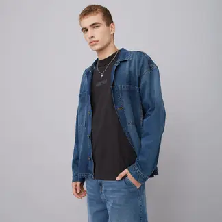 AMERICANINO - Chaqueta Sobrecamisa Hombre