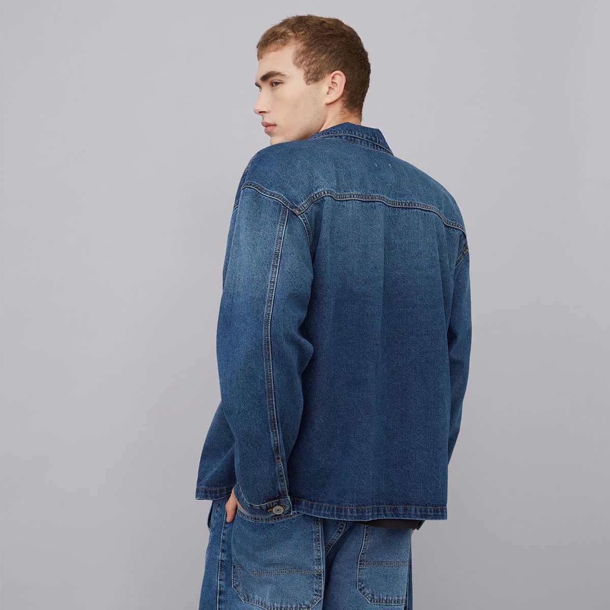 AMERICANINO - Chaqueta Sobrecamisa Hombre Americanino