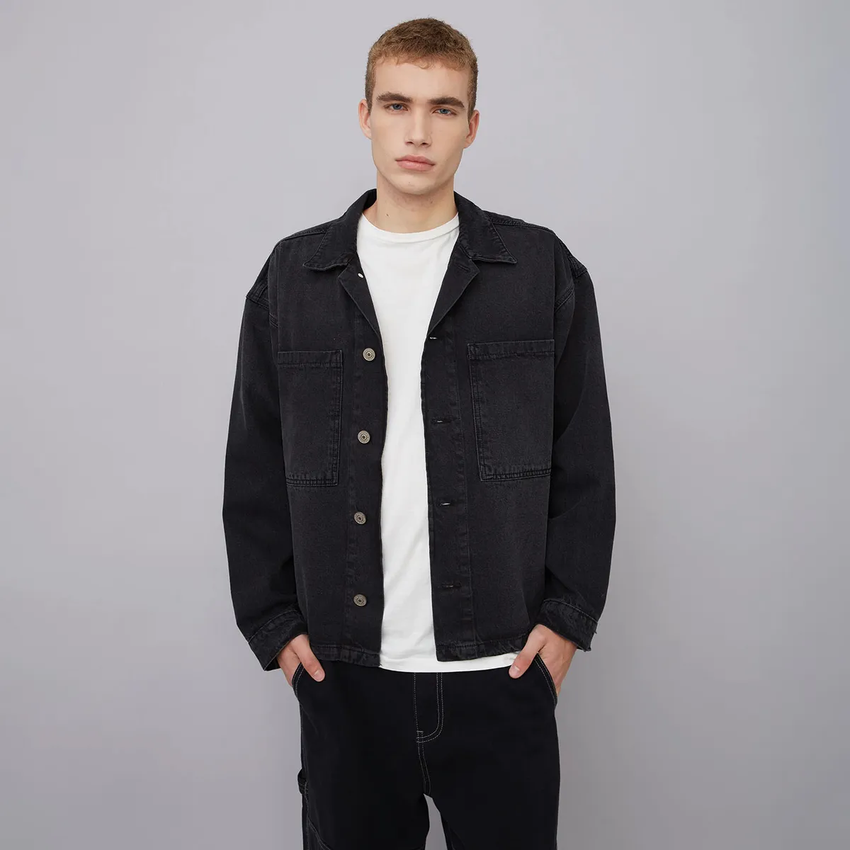 AMERICANINO - Chaqueta Sobrecamisa Hombre Americanino