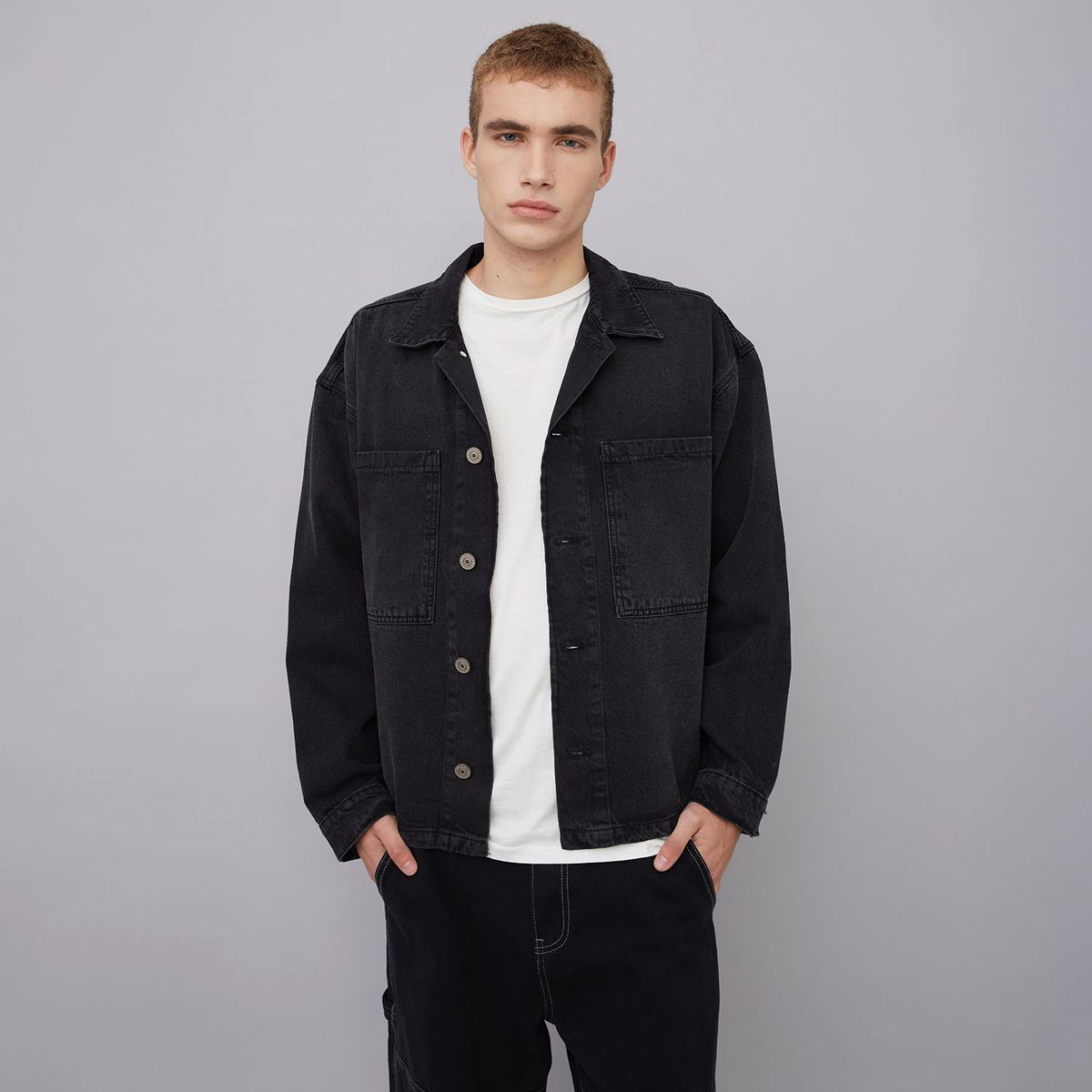AMERICANINO - Chaqueta Sobrecamisa Hombre Americanino