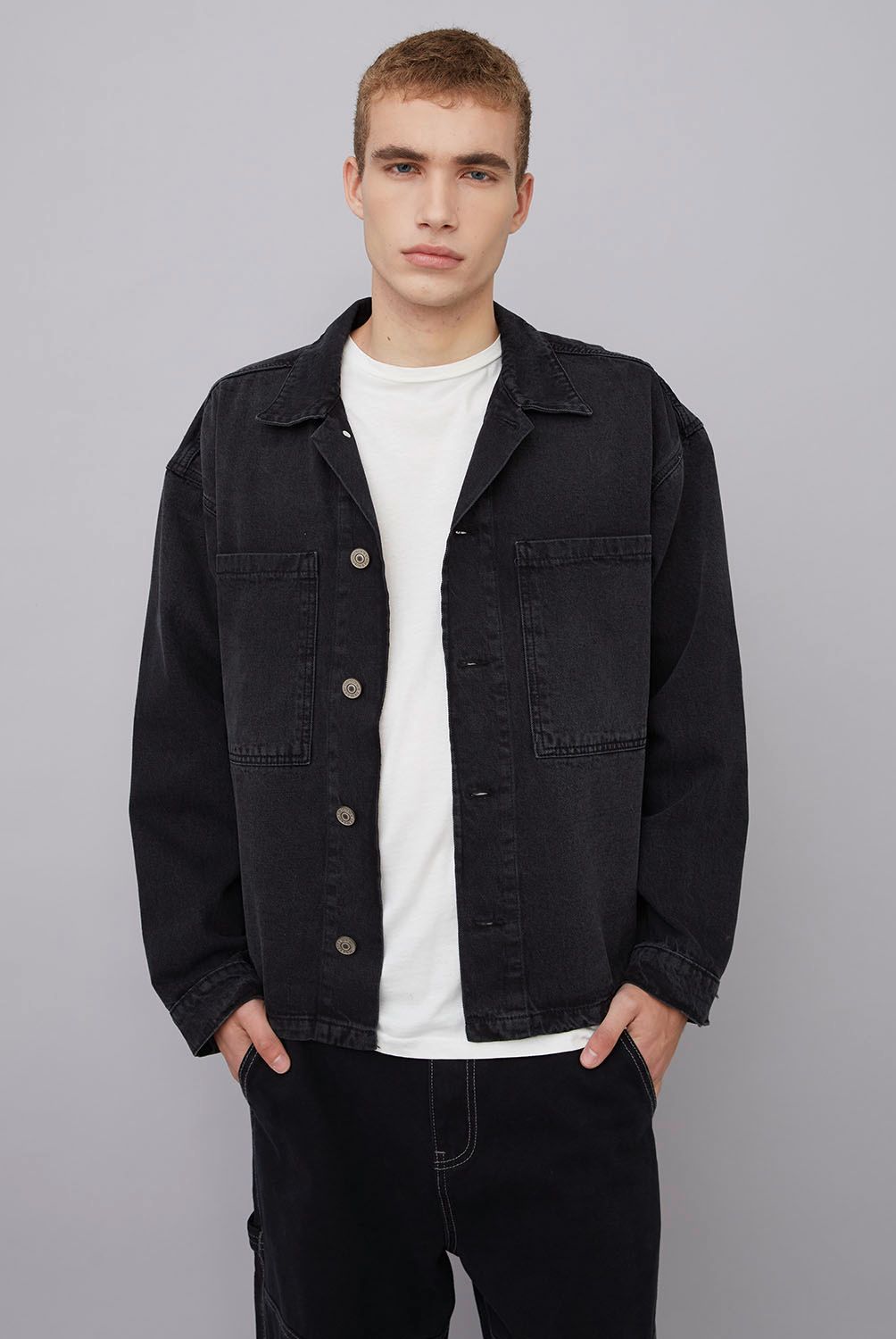AMERICANINO - Chaqueta Sobrecamisa Hombre Americanino