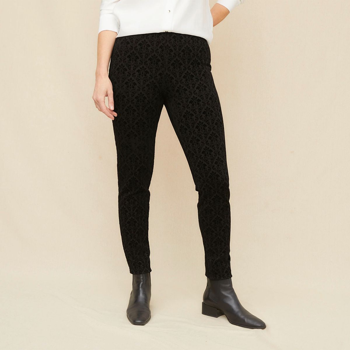 S COCCI - Pantalón Slim Tiro Medio Mujer S.Cocci