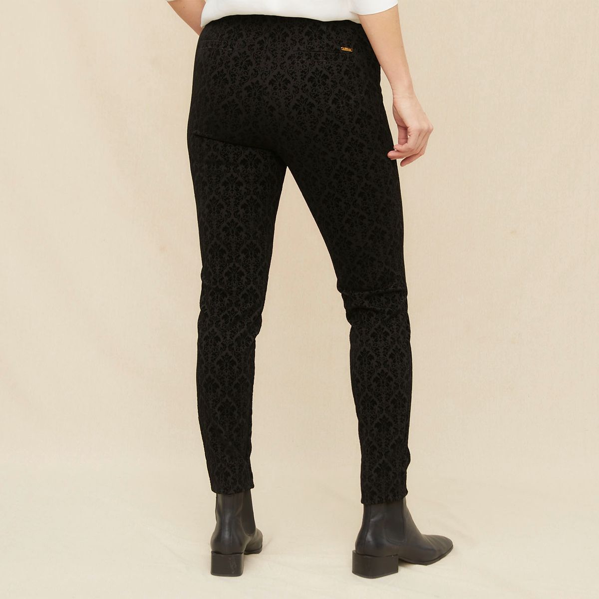 S COCCI - Pantalón Slim Tiro Medio Mujer S.Cocci