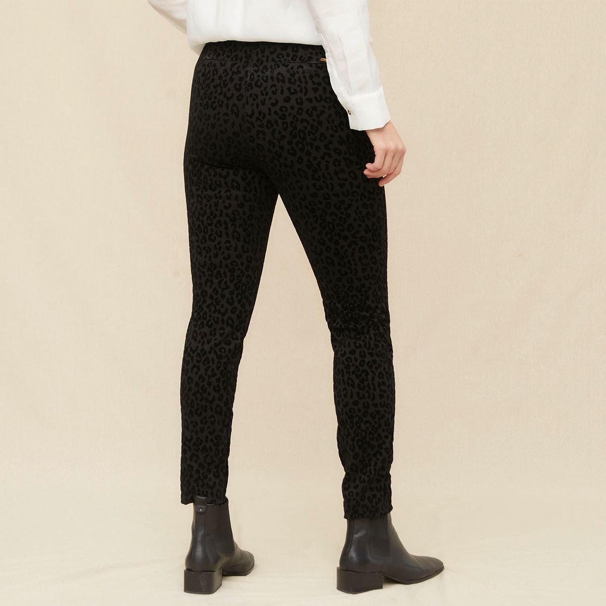 S COCCI - Pantalón Slim Tiro Medio Mujer S.Cocci