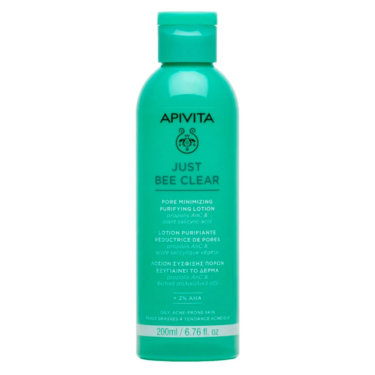 APIVITA - Tónico Facial Purificante Minimizador De Poros 200 Ml Apivita