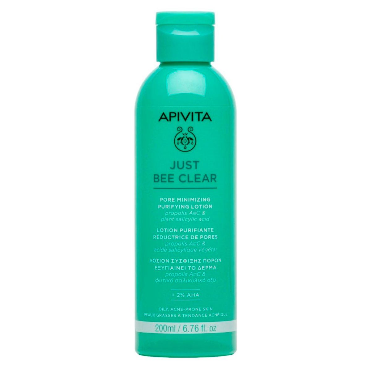 APIVITA - Tónico Facial Purificante Minimizador De Poros 200 Ml Apivita