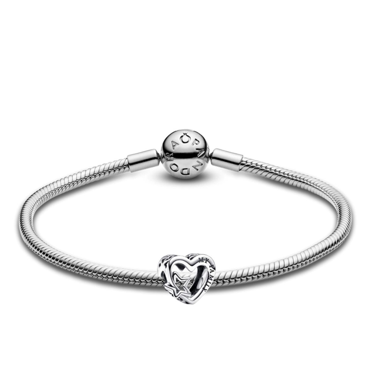 PANDORA - Pulsera Gift Set Corazón Familiar Mujer Pandora