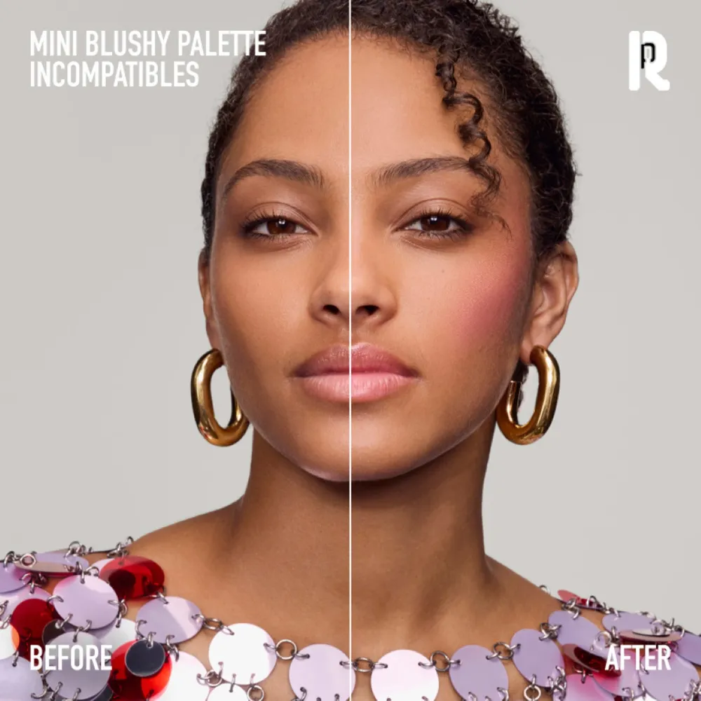 Rabanne Mini Blushy Palette Incompatibles, foto 3