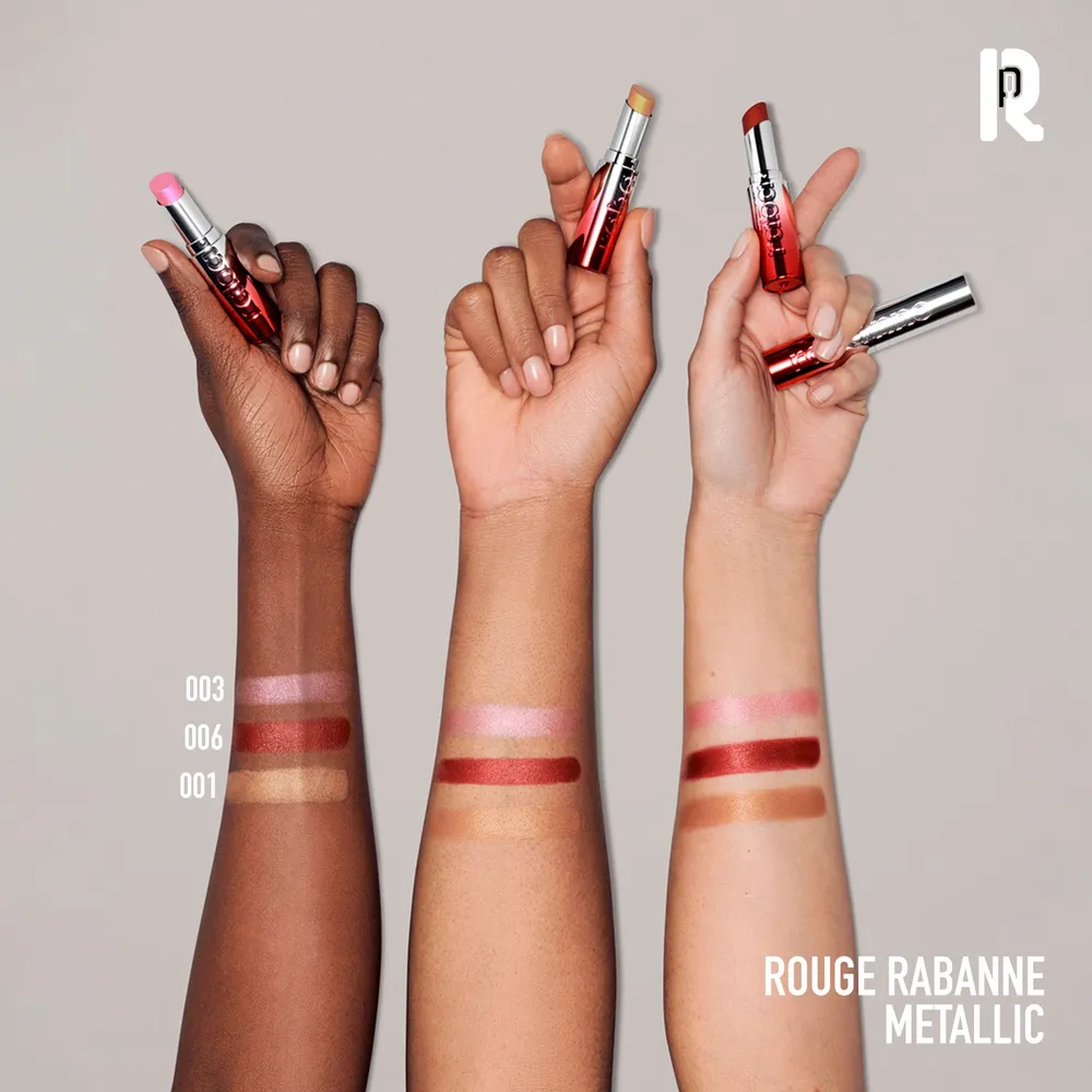 Rabanne Lipcolor 006 Red Chrome, foto 5