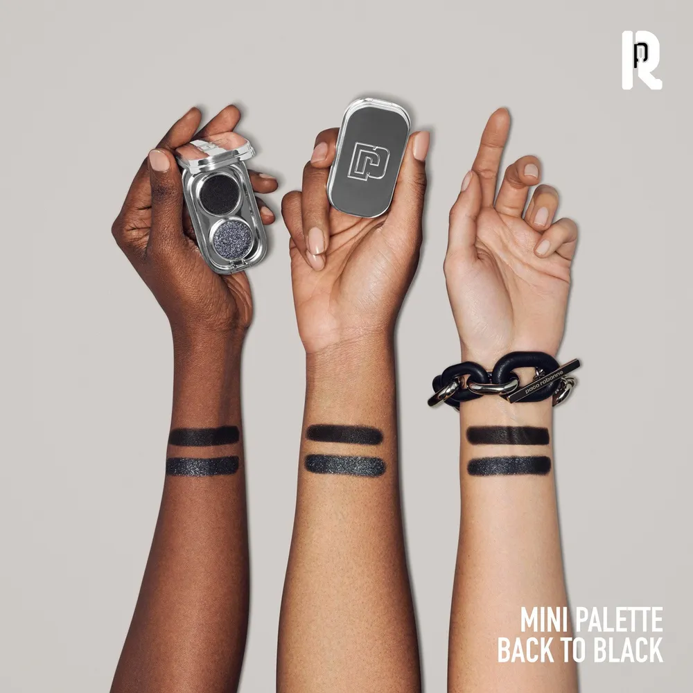 Rabanne Mini Palette Back To Black, foto 5