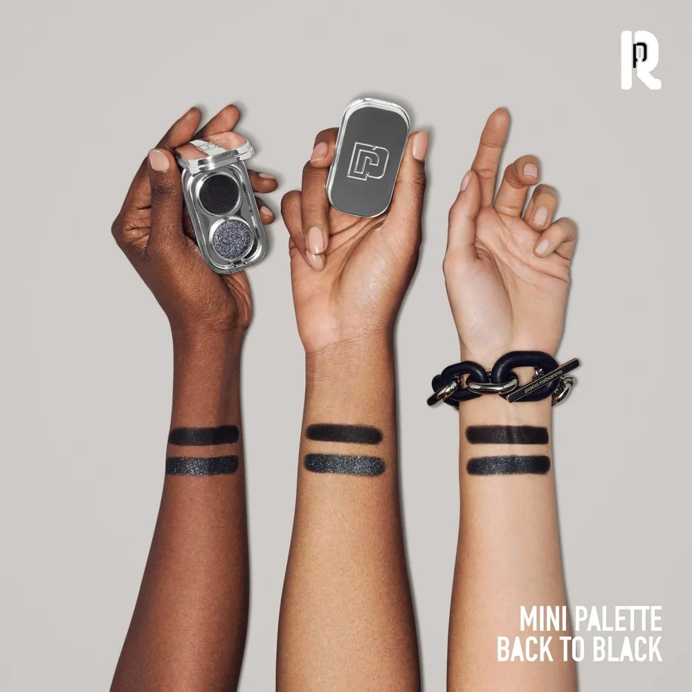 Rabanne Mini Palette Back To Black, foto 6