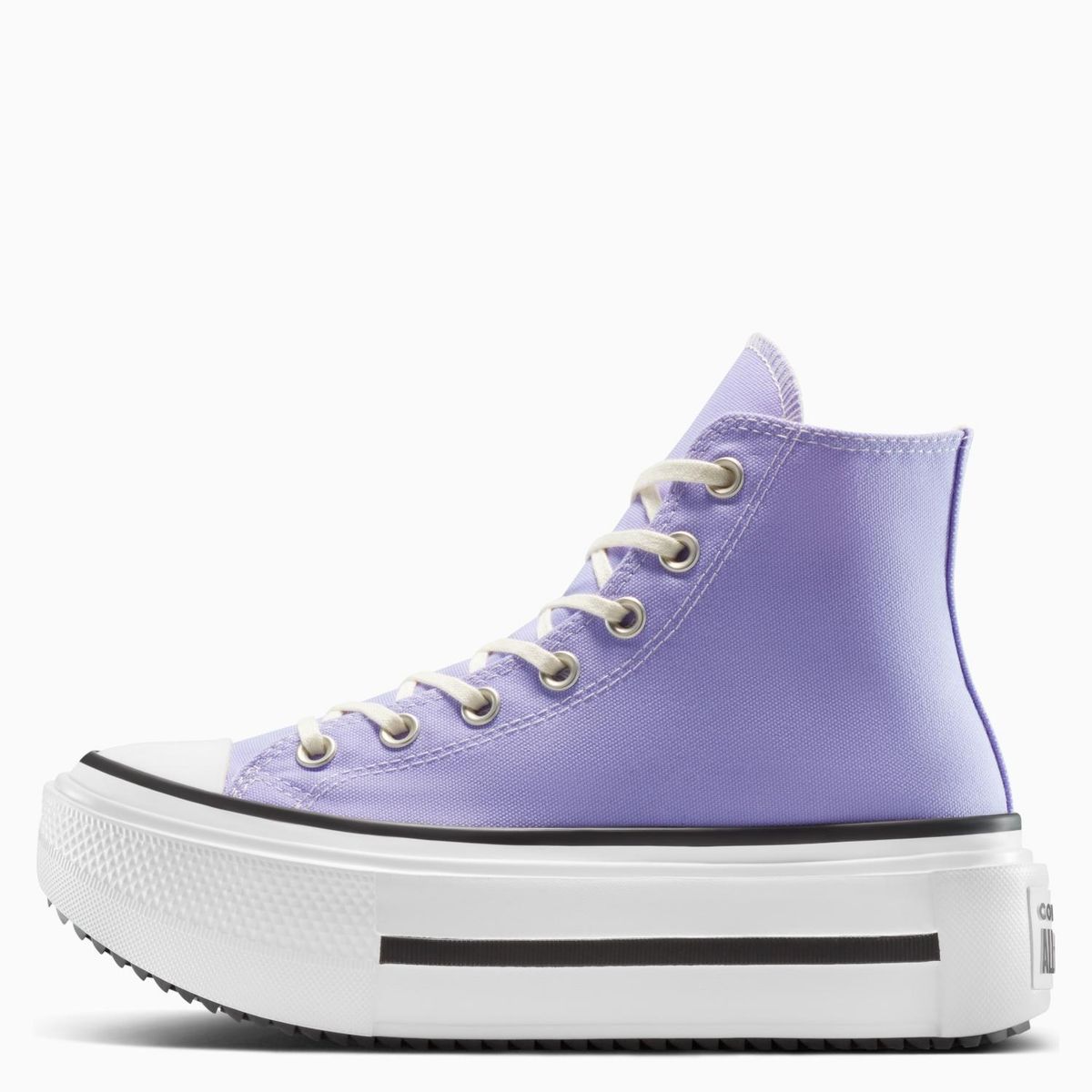 CONVERSE - Chuck Taylor All Star Lift Double Stack Zapatilla Urbana Mujer Morado Converse