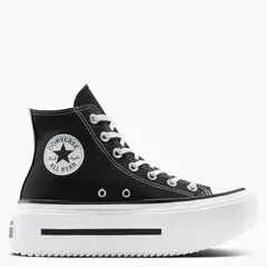 CONVERSE - Chuck Taylor All Star Lift Double Stack Zapatilla Urbana Mujer Negro
