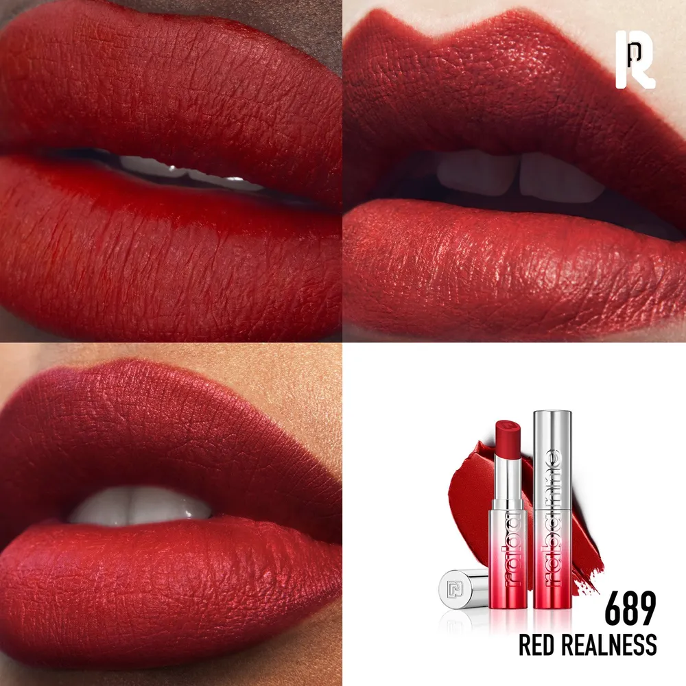 Famous Lipcolor Matte Labial En Barra - Red Realness 689, foto 3