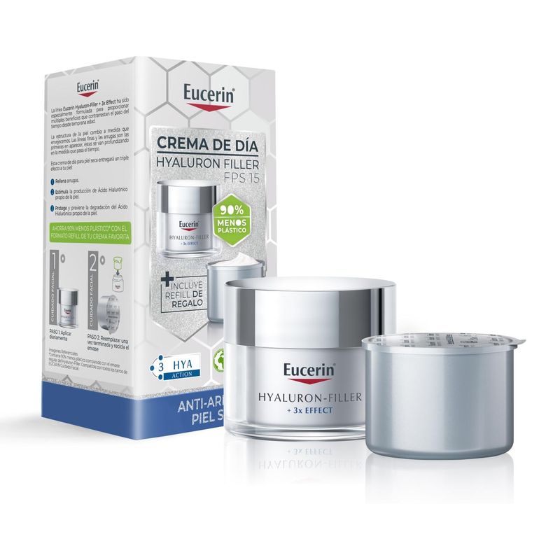 EUCERIN - Set Repuesto Crema Facial Hf Eucerin