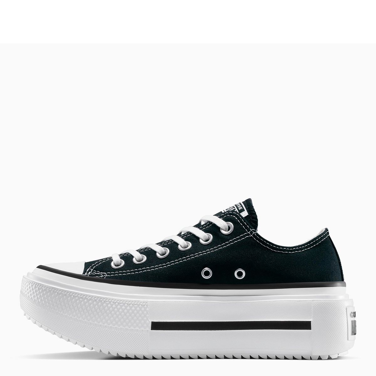 CONVERSE - Chuck Taylor All Star Lift Double Stack Zapatilla Urbana Mujer Negro Converse