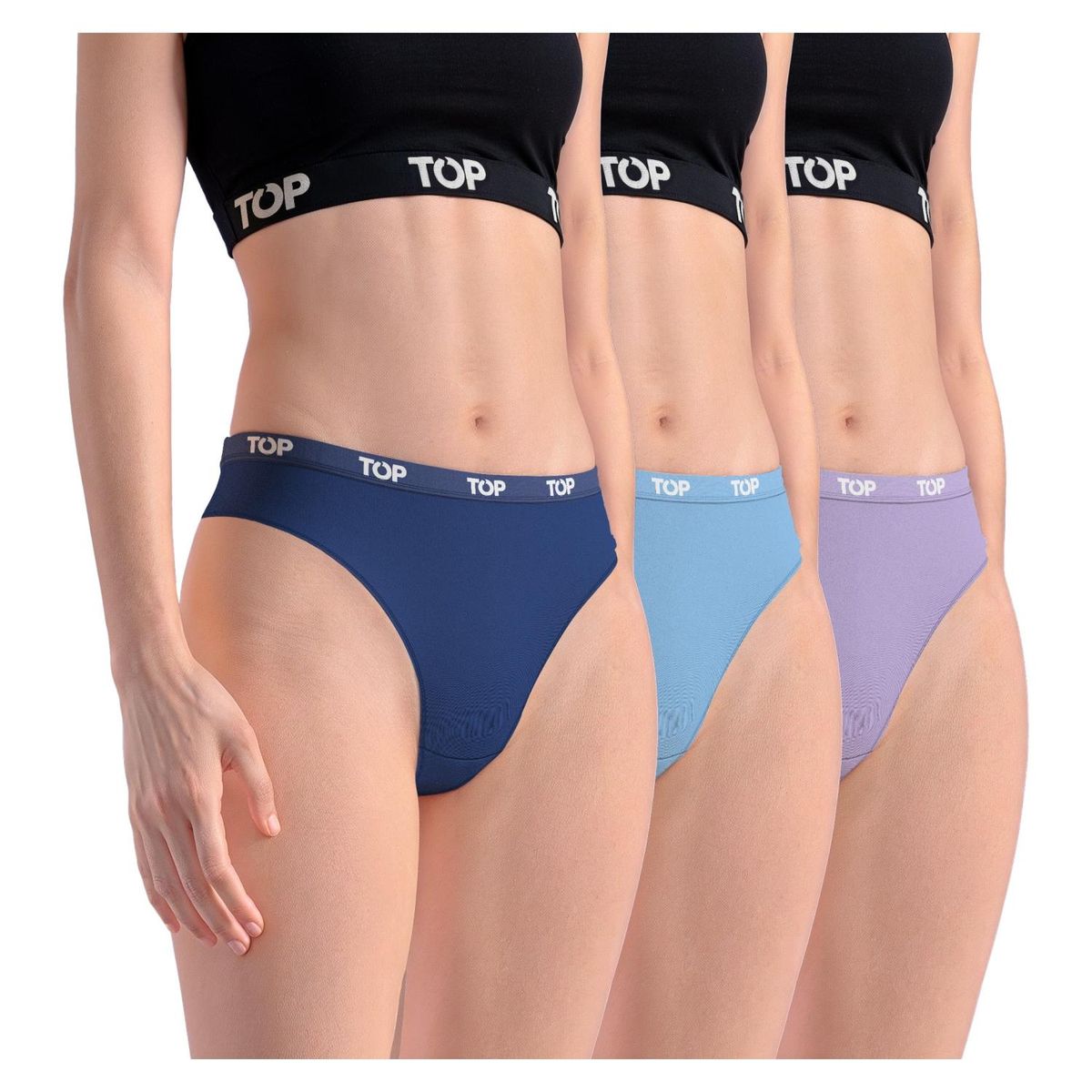 TOP - Pack De 3 Calzones Mujer Top