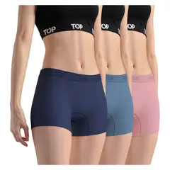 TOP - Pack De 3 Boxer Mujer