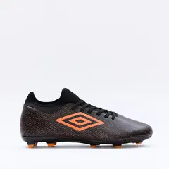 UMBRO - Veloce Lt Iv Fg Zapatilla Fútbol Hombre Negro