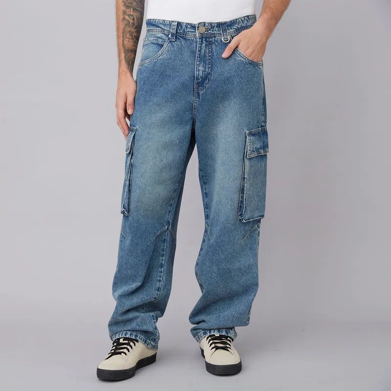 AMERICANINO - Jeans Balloon Presilla Hombre Americanino
