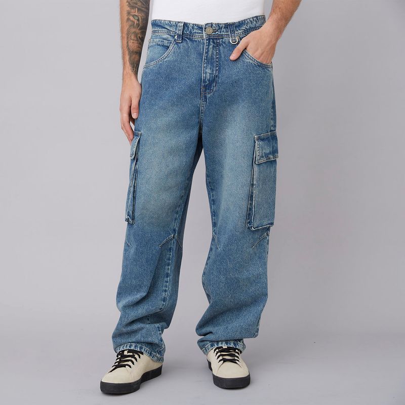 AMERICANINO - Jeans Balloon Presilla Hombre Americanino