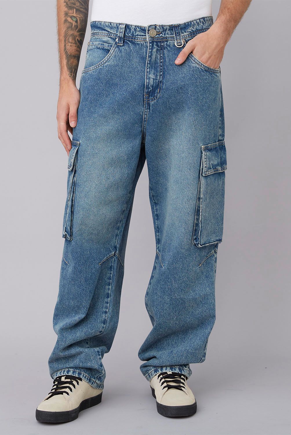 AMERICANINO - Jeans Balloon Presilla Hombre Americanino
