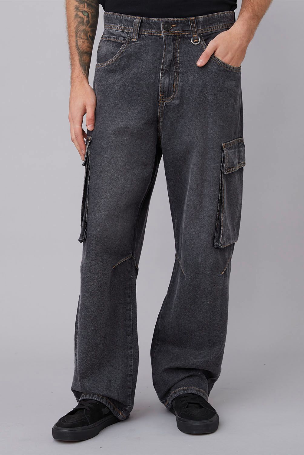 AMERICANINO - Jeans Balloon Presilla Hombre Americanino