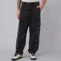 AMERICANINO - Jeans Multipocket Pinzas Loose Fit Hombre