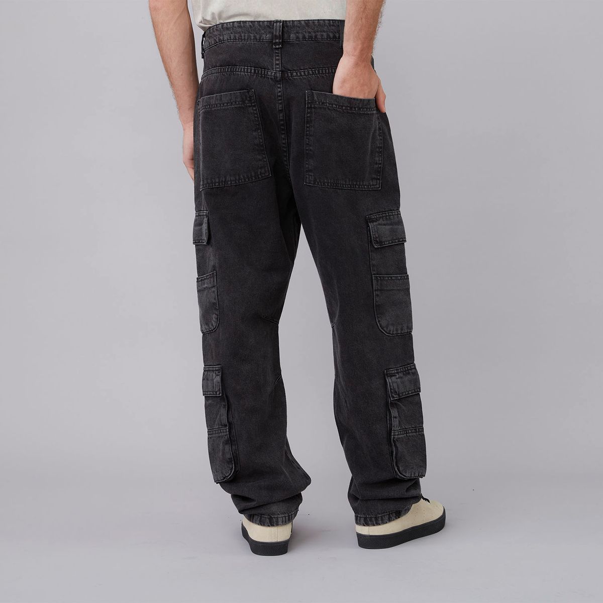 AMERICANINO - Jeans Multipocket Pinzas Loose Fit Hombre Americanino