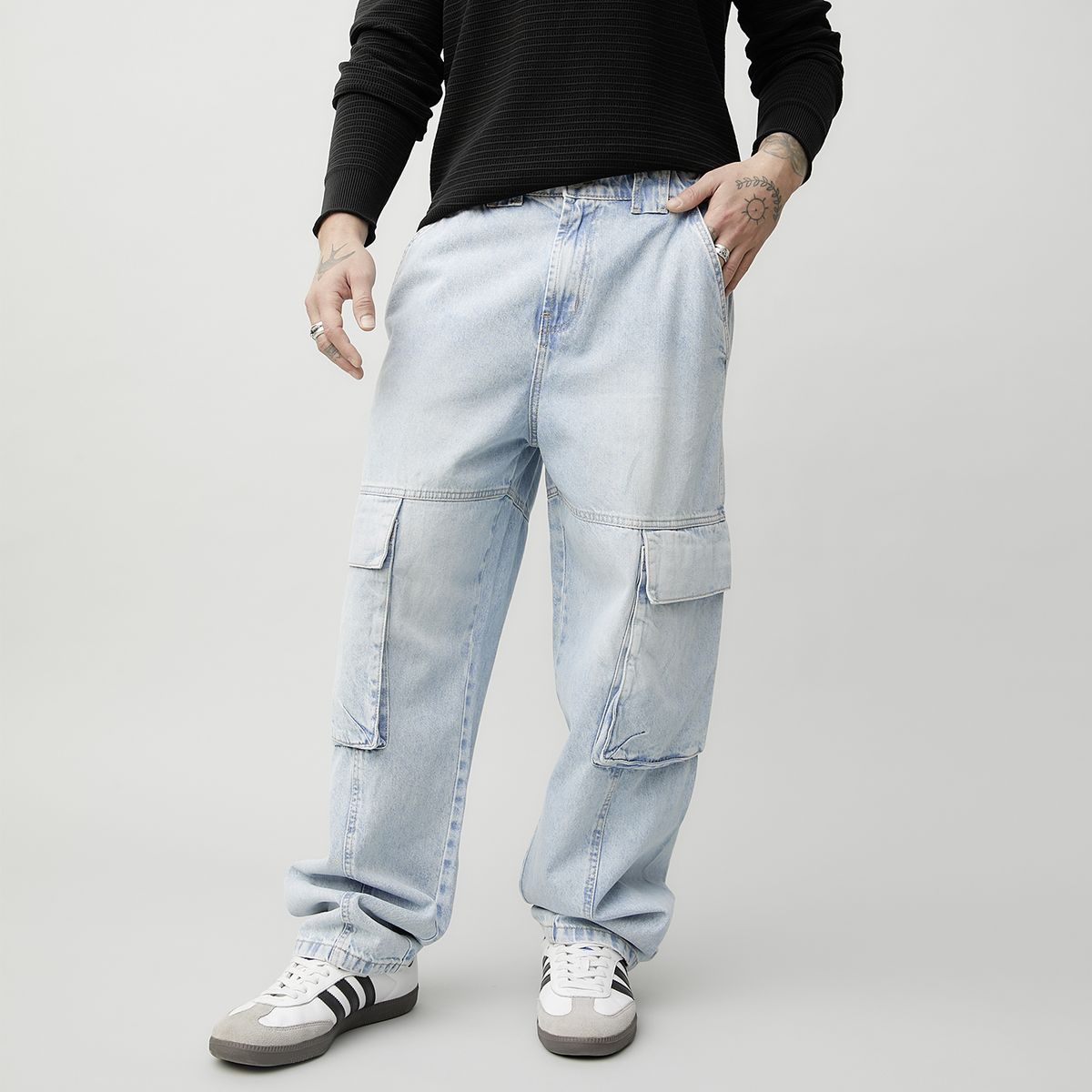 AMERICANINO - Jeans Cargo Hombre Americanino