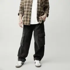 AMERICANINO - Jeans Baggy Relax Cargo Hombre