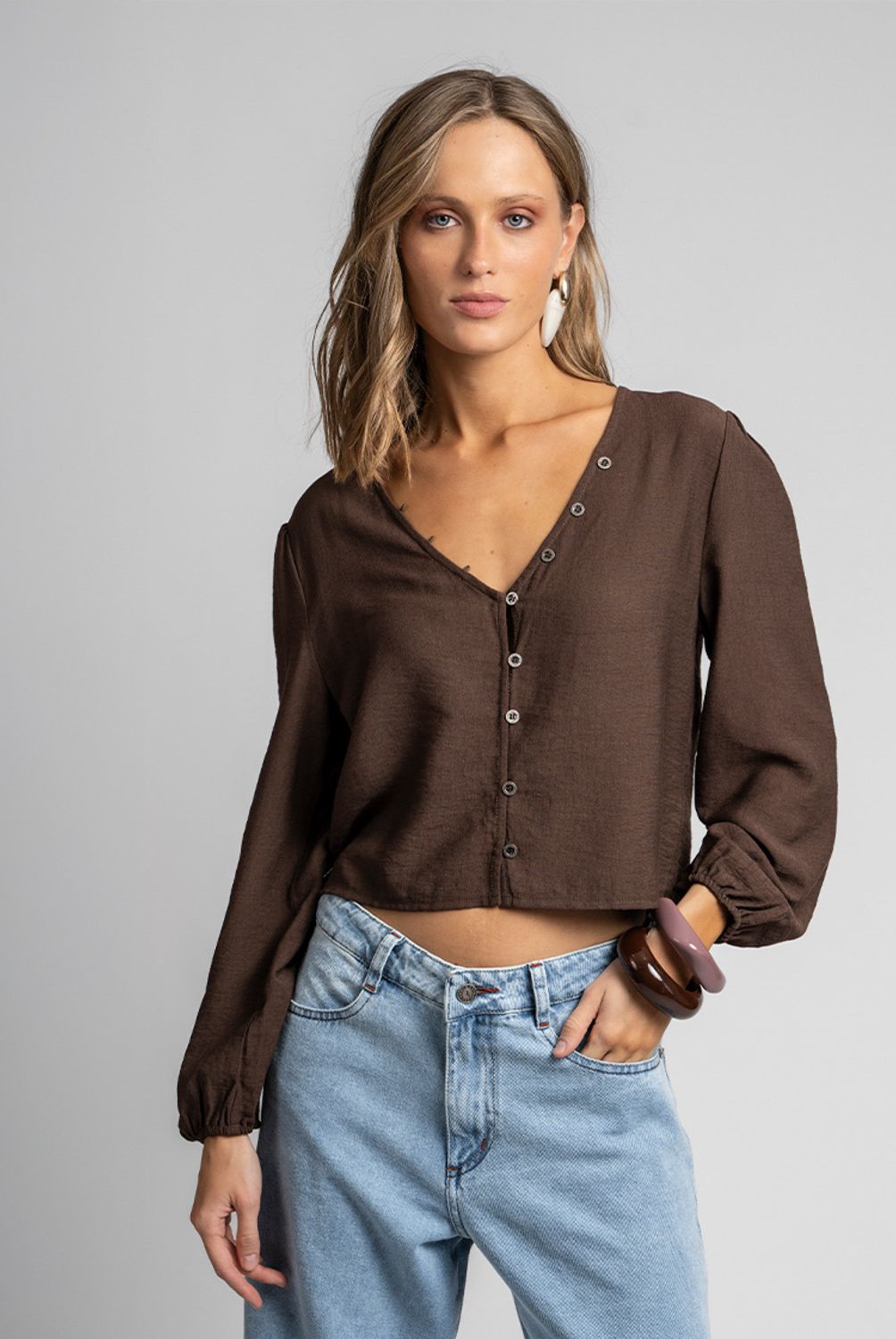 LOLITA POCKET - Blusa Texas Cafe Lolita Pocket