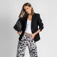 LOLITA POCKET - Blazer Angeles Negro