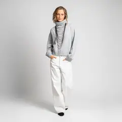 LOLITA POCKET - Chaleco Lamas Gris