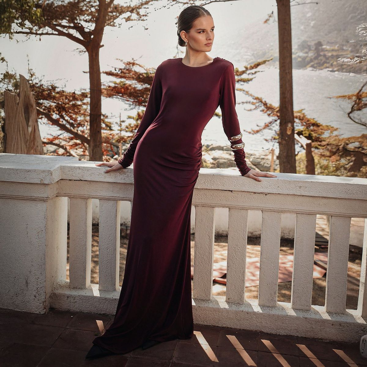 BASEMENT - Vestido Largo Fiesta Mujer Basement por Cranberry Chic