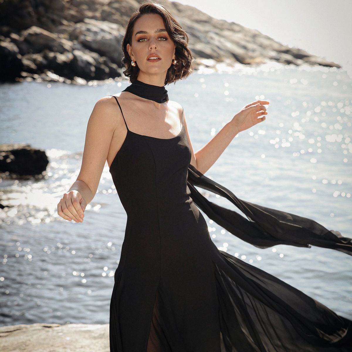 BASEMENT - Vestido Largo Fiesta Mujer Basement por Cranberry Chic