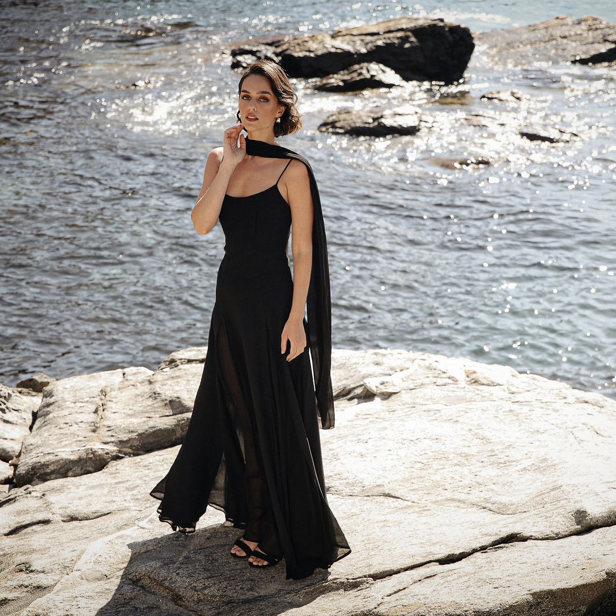 BASEMENT - Vestido Largo Fiesta Mujer Basement por Cranberry Chic