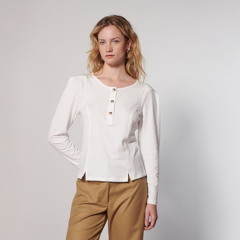 SINGOLARE - Polera Zinnia Mujer Singolare