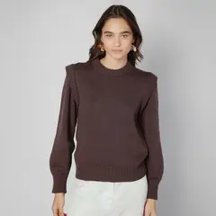 SINGOLARE - Sweater Malva Mujer