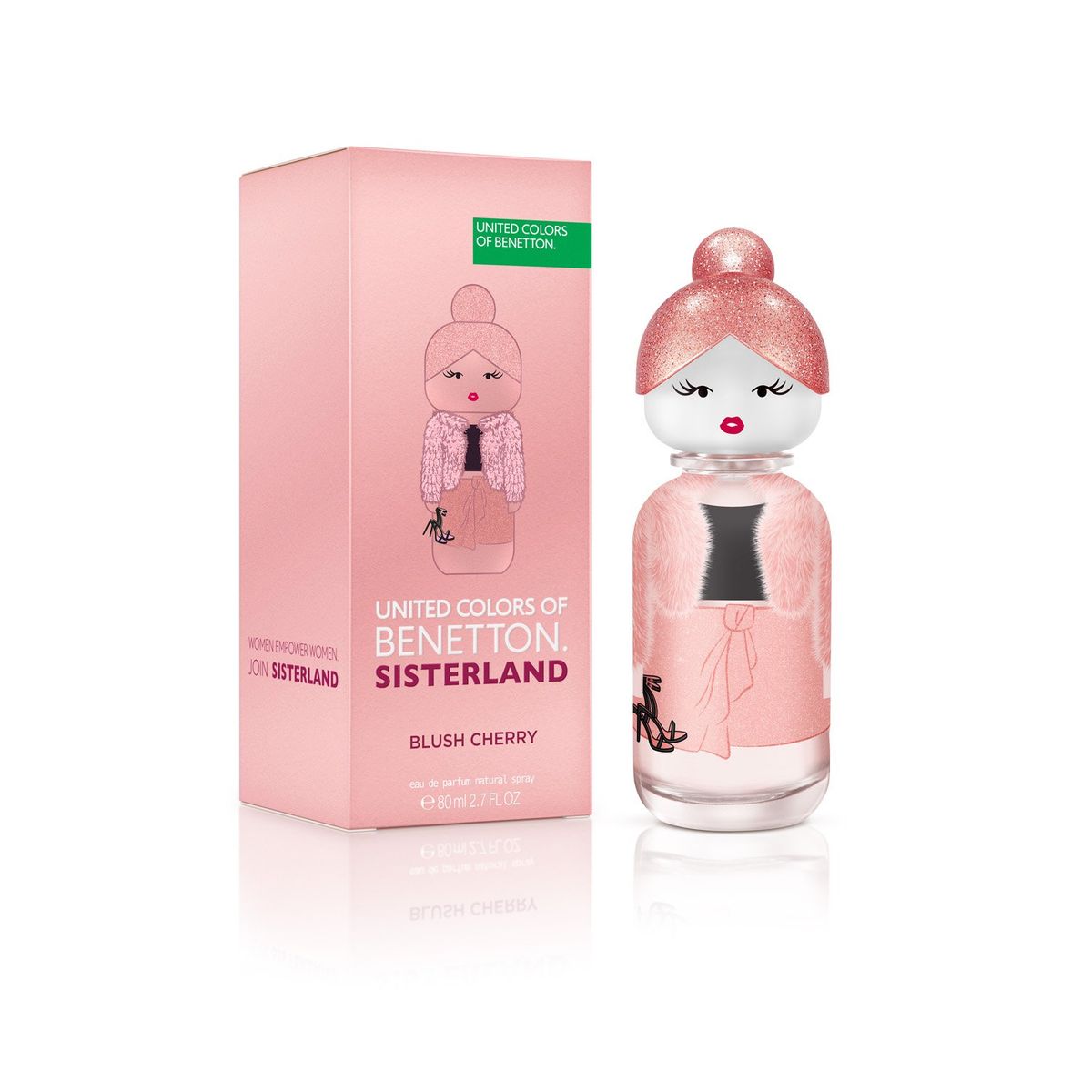 BENETTON - United Colors Sisterland Blush Cherry Eau de Parfum 80 ml