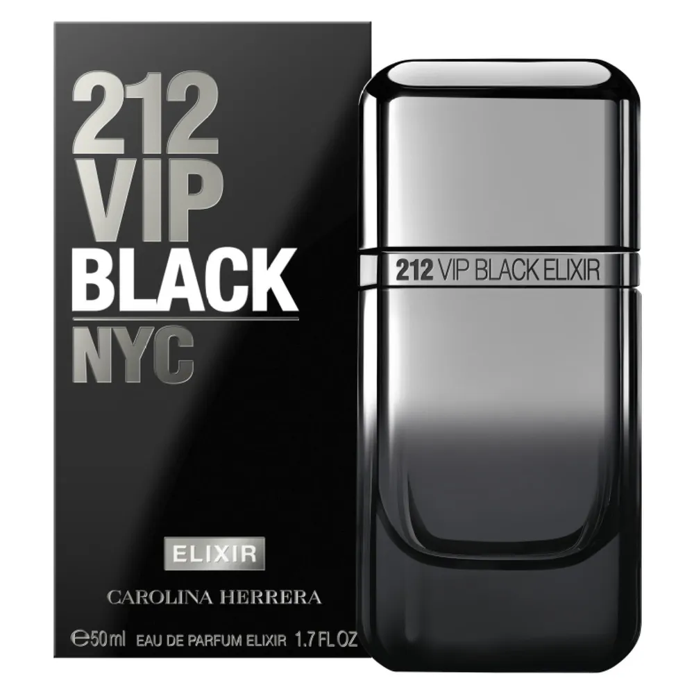 Carolina Herrera 212 VIP Black Elixir EDP 50 ml, foto 2