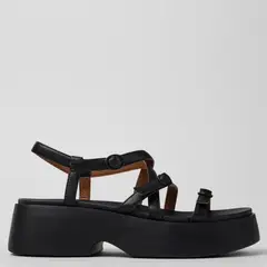 CAMPER - Sandalia Mujer Cuero Negro