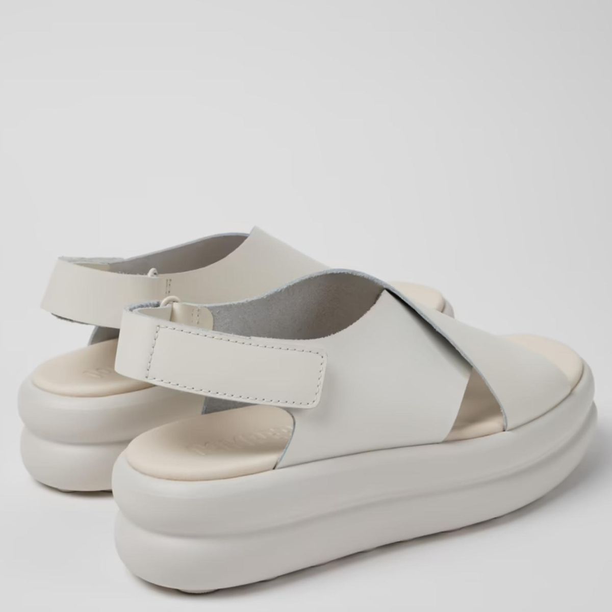 CAMPER - Sandalia Mujer Cuero Blanco Camper